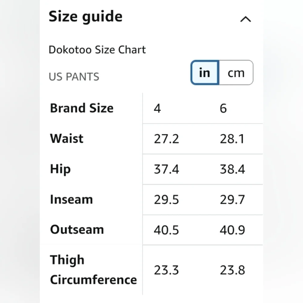 NWT Dokotoo Iceland Blue Wide Leg Women's Pants 27"Waist Size 4 - Picture 11 of 16